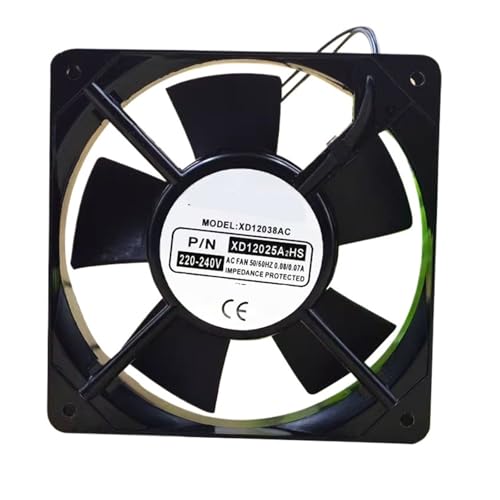 Ventilateur de refroidissement puissant 12cm AC 220V pour l'extraction d'air chaud
