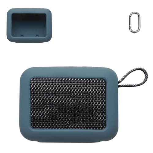 For JBL GO5 Bluetooth �X�s�[�J�[ �P�[�X �S�ʕی�J�o�[ �V���R���P�[�X �J���r�i�t��+�X�g���b�v�t���yHUKWIMO�z �J���r�i�t�� �ϏՌ� �h�� �h�o �����[�d�\ �S�ʕی� �L�Y�h�~ [�u���[ ��]