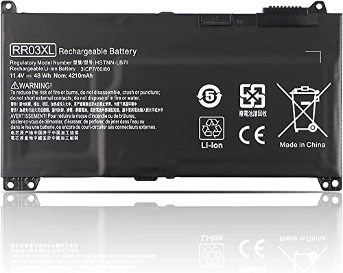 Batterie RR03XL pour HP ProBook 470 G4 à cellules haute densité