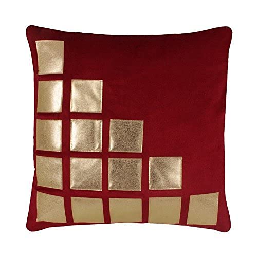 Solid Velvet Cushion Cover Standard Decoration Home Bedroom Set of 5 Pillowcase - Picture 13 of 15