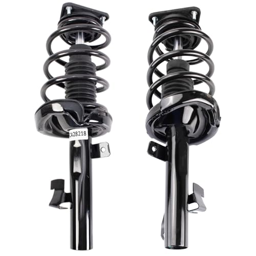 Image of TRQ Front Strut and Spring Assembly Set 2 Piece | For 2004-2010 Volvo S40 05-10 V50 08-13 C30 08-13 C70