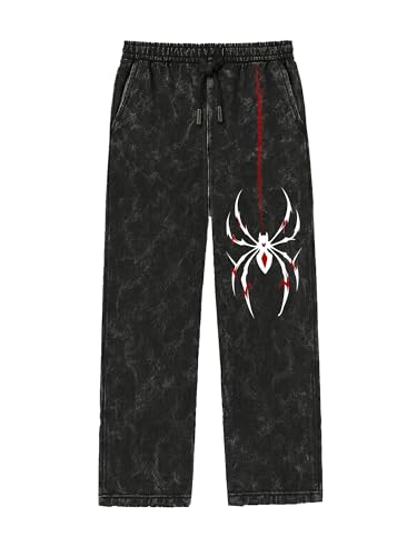 Image of fanideaz Mens Cotton Baggy Trackpant for Men | Streetwear Loose Fit Track Pants for Men | Comfortable Breathable Cotton Casual Wear Lower for man Stylish