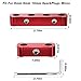 12 Piece Automotive Engine Spark Plug Wire Separator Set for 8mm 9mm 10mm Spark Plug Wire Retaining Clips - Keep your wires organized and protected! (red)
