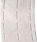 zimmermann sonderposten online shop dünne, exakte Kanten Fashion-Sonderposten Bundfix Stanzband Vlieseline Hosenbund in Weiss, 10 Meter Länge, 10-40-40-10 mm Meterware