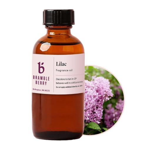 Image of Bramble Berry Lilac Fragrance Oil | Lilac Scent for Soap Making, Candle Making, Lotion & Bath Bombs | Skin Safe, Vegan, Paraben & Phthalate Free, DIY Craft Essential