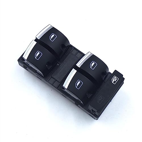 Bouton de commande de commutateur de fenêtre principale 4F0959851H chrome Audi A3 8P A6 S6 RS6 Q7