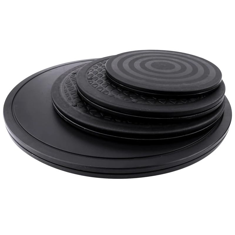 Gramofon z kołem garncarskim 25 cm – płyta obrotowa do rzeźbienia gliny ceramiki i ceramiki – idealne narzędzie garncarskie dla początkujących i profesjonalistów