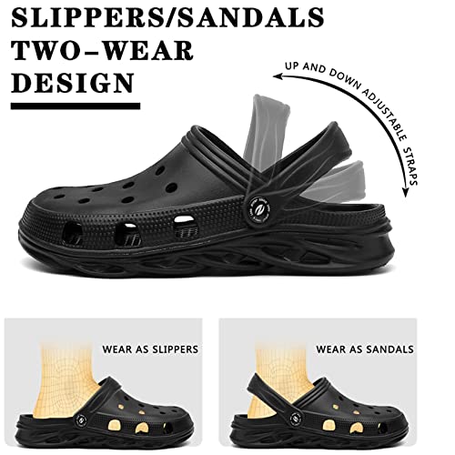 Ziitop Mens Clogs Mens Garden Shoes Light Mules And Clogs Beach Sandals Slip On Water Shoes For Men thumb #2