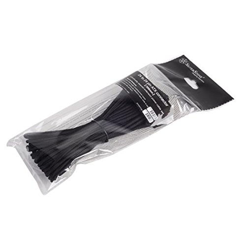 SST-PP07-MBB - cavo di estensione sleevato Motherboard 24pin a 24pin, 30cm, nero - Alimentatore - Immagine 6