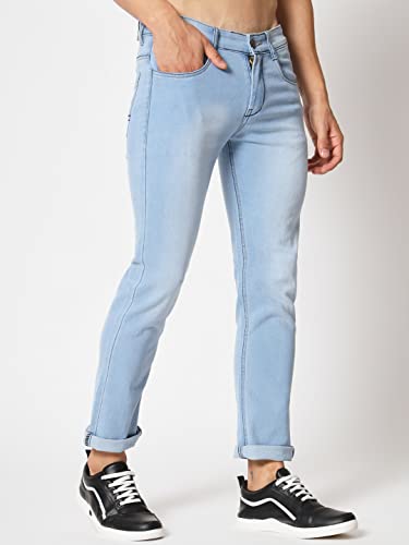 Image of RAGZO Jeans Pant for Men Slim Fit Stretchable Casual Look Breathable Fabric