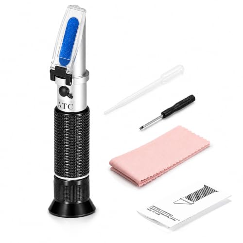 �R���p�N�g���x����� Brix0�`32% �Ή� ���x�␳�@�\�t�� ��y�Ɏg����n���f�B�^�C�v ����H�ފÂ��m�F�p��