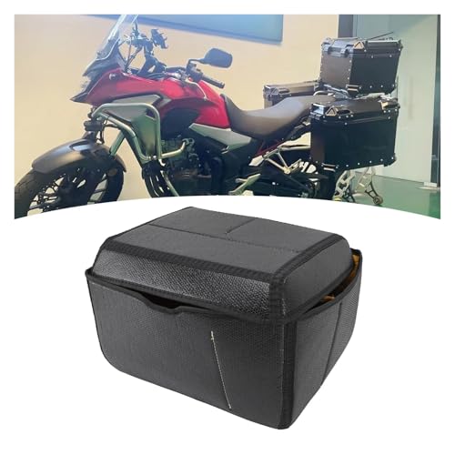 Forro maletero motocicleta de 45L con almohadillas interiores protectoras 6