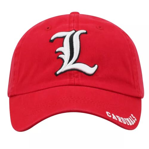 Gorra de béisbol roja ajustable Louisville Cardinals miniatura 2