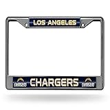 NFL San Diego Chargers Bling Chrome Plate Frame