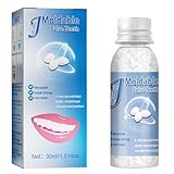 Temporäre Zahnreparatur-Sets, Zahnfüllungs-Set,Zahnreparatur Perlen, Zahnreparatur-Kit füllen für gefälschte Zähne