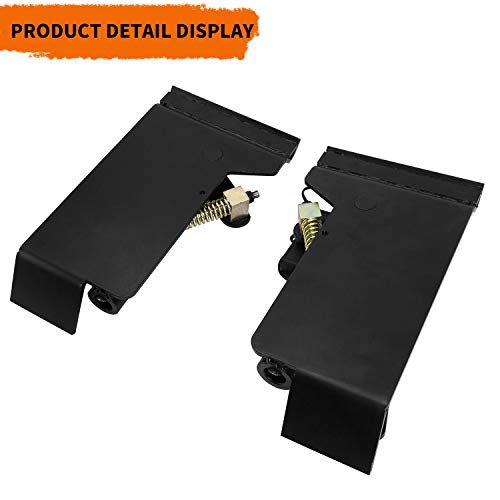 Image of YINTATECH Skid Steer Quick Tach Adapter Bobtach Latch Box Weld On QTK Mount