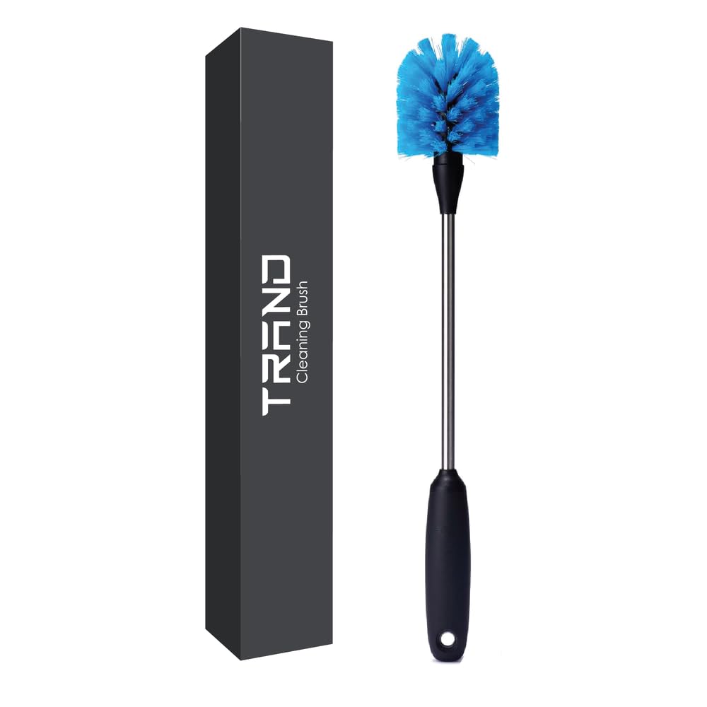 TRAND® Bottle Brush Hydro Flask Bottle Brushes For Cleaning Long Handle Stainless Steel Bottle Cleaner Brush with Replaceable Head For Water Bottles, Baby Bottle, Glassware, Mugs