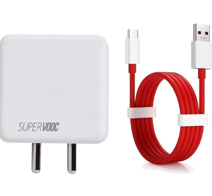 Fast Charging Adaptor and USB to Type C Cable Combo (White) Compatible with Oppo, Realme, Samsung, OnePlus, Xiaomi and Moto Mobiles, Dash, Warp, Vooc, Supervooc All Protocols Supported 100W SuperVooc (B0DFCZY8YF) Amazon Price History, Amazon Price Tracker