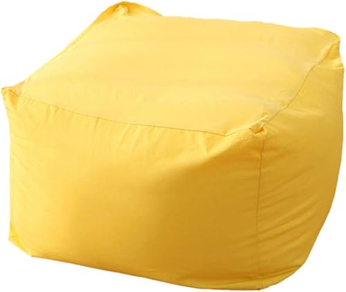 Miniatura 14 de Funda de sofá perezosa, puf de tela de lino, puf puff para sala de estar, tatami, sillas acolchadas para adultos y niños (relleno no incluido), S5