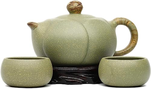 SILINE Zisha Hu 11.3 Oz,Genuine Yixing Cyan Clay...