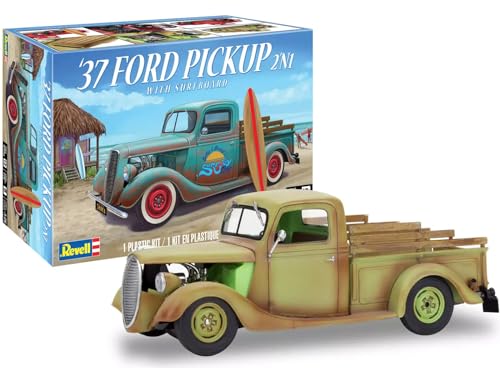 Kit Modelo Pickup 1937 con Tabla de Surf 1:25