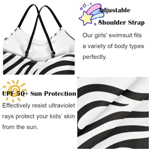 Girls Swimwear Summer one Piece Swimsuit Sleeveless Bathing Suit with Adjustable Straps4