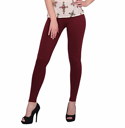 Burgundy color leggings Clearance