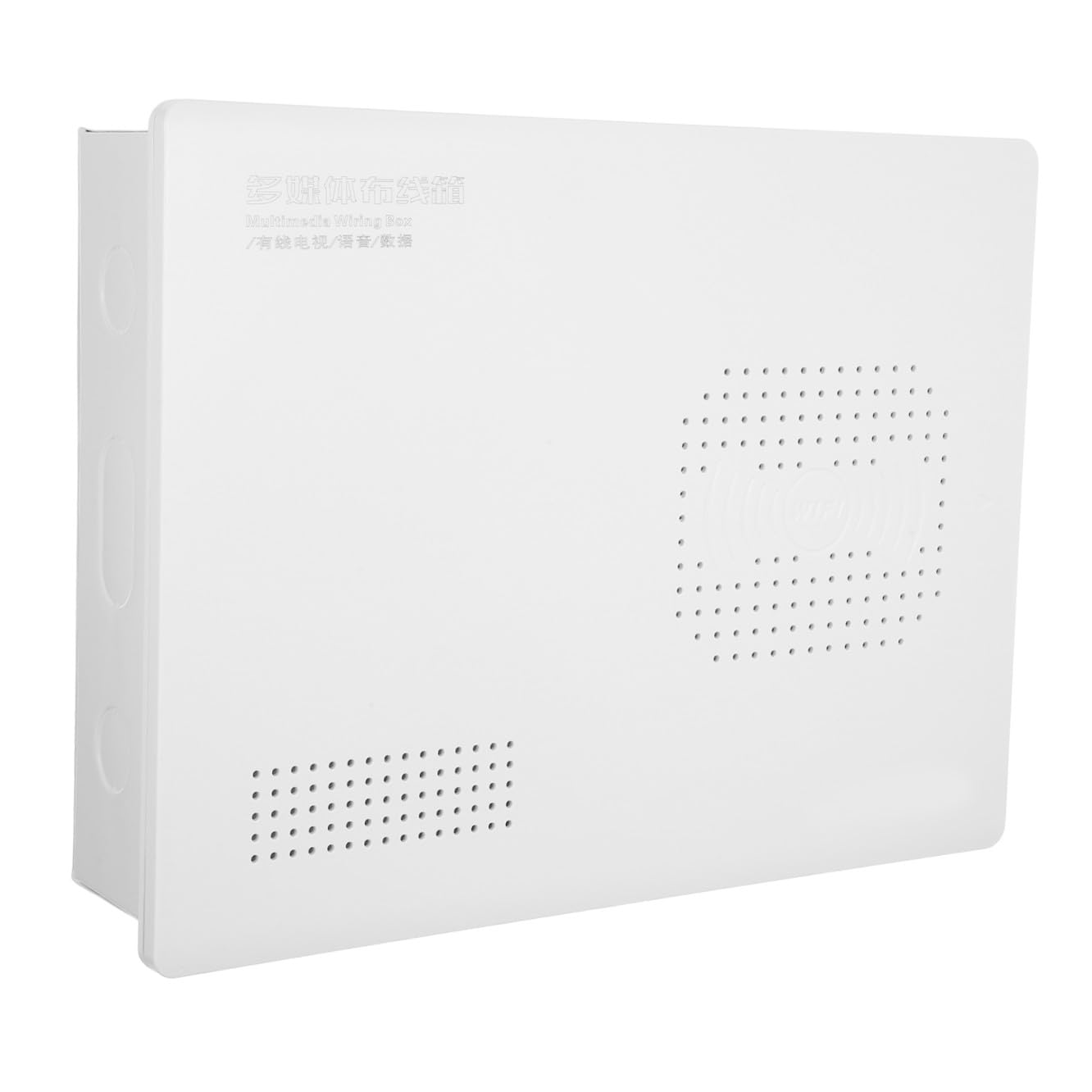 Gabinete de cables de pared: Sistema de gestión de cableado integrado - Caja de conexiones oculta para cables de alimentación de red y AV