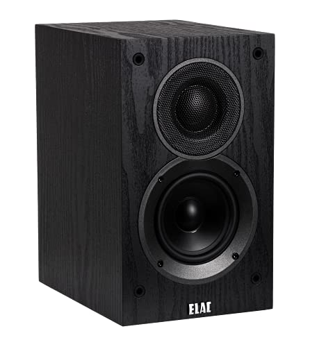 ELAC BS41-BK Haut-parleurs passifs pour bibliothèque, noir, 10,2 cm - Les Beatles, Paul McCartney, John Lennon, RIngo Starr, George Harrison ELAC BS41-BK Haut-parleurs passifs pour bibliothèque, noir, 10,2 cm – Image 7