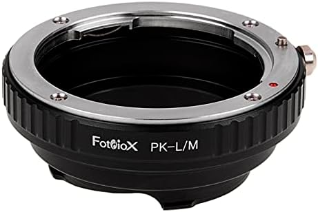 Fotodiox Lens Mount Adapter - Compatible with Pentax K (PK) Lens to Leica M (LM) Series Cameras