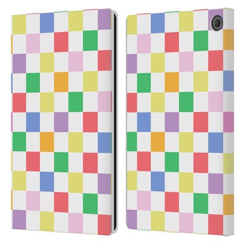 Étui Amazon Fire Max 11 2023 Ninola en cuir géométrique coloré