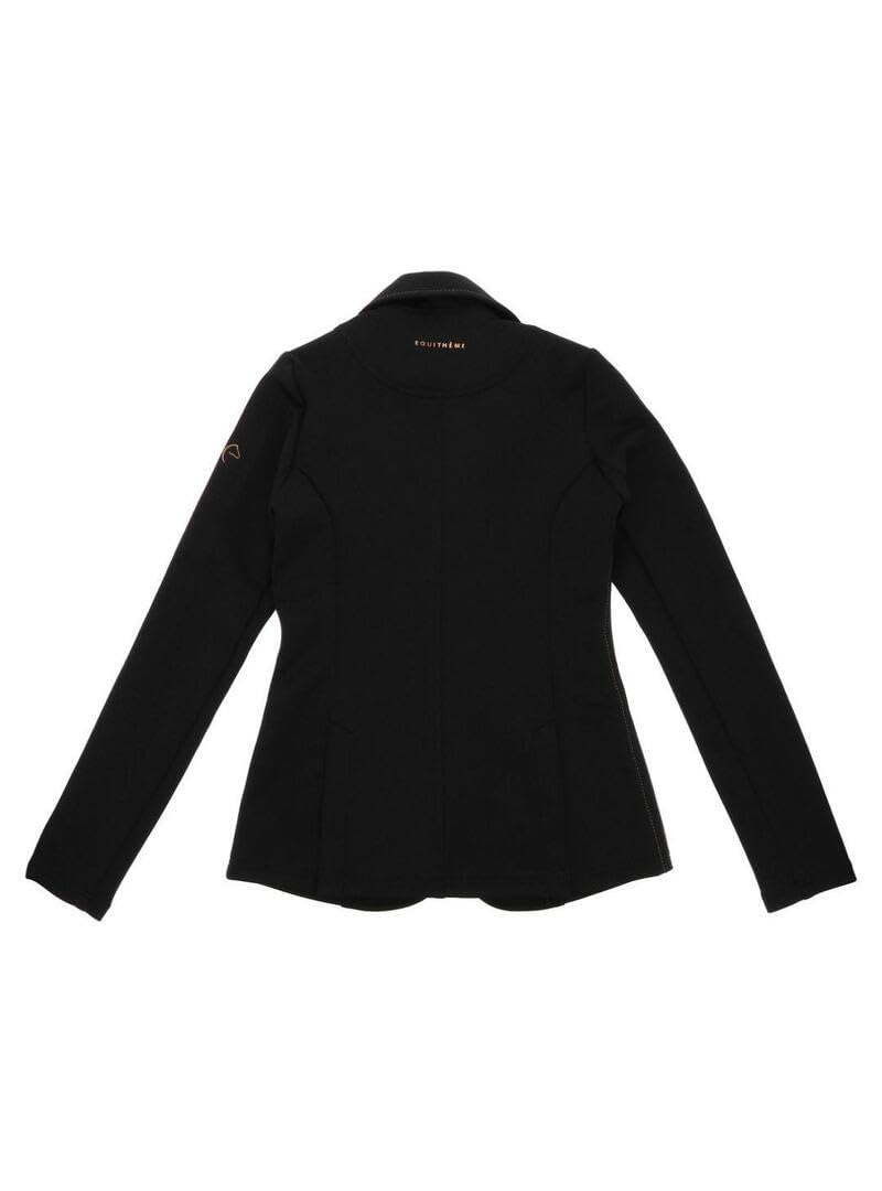 EQUITHEME Athens- Chaqueta de concurso para mujer, color negro, talla francesa 34