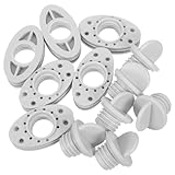 ELAYARD 6 Stück Auslaufsichere Verschlusskappen Für Wärmflaschen Und Wärmbeutel Ersatzstopfen Für Wärmbeutel Grau