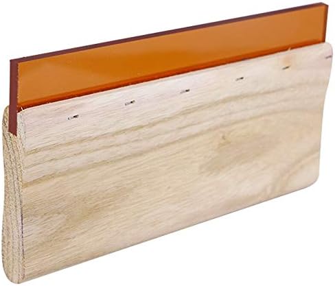 Replacement Part for M.C Screen Printing Squeegees Wooden Handle Low 20 Inch(50cm) 65 Durometer Water-Based Sharp End