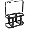 JEGS Jerry Can Holder | 5/16 Mounting Holes | Works With JEGS Brand 5-Gallon Jerry Can Part Number 555-80235 | Black Powdercoated Steel | 18 High x 13 Long x 6-1/4 Wide