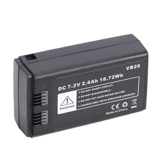 Batería para flash de cámara recargable de litio alta capacidad 7