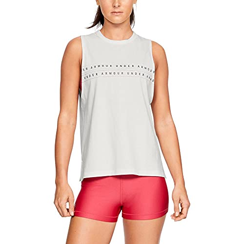 Graphic WM Muscle Maglia SM donna bianco
