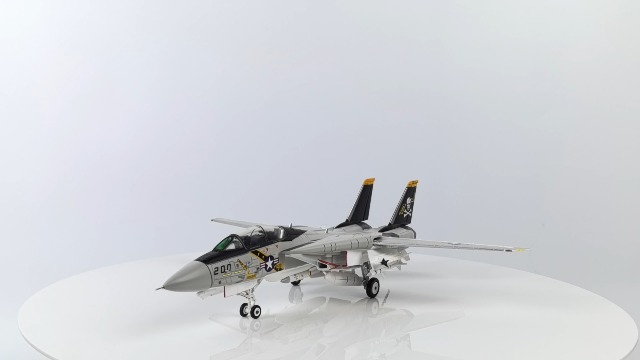 NUOTIE US Navy F-14 Tomcat 1/72 Modèle en Alliage VF-84 Jolly