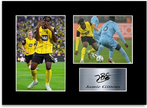 Generic Jamie Gittens Fußball Poster A4