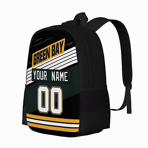 Green Bay Backpack Personalized Bags for Men Women Gifts2