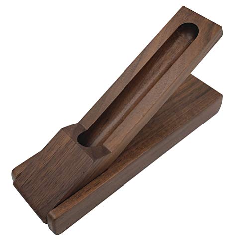 Boîte à stylos bois naturel Housoutil pour organiser le bureau rétro