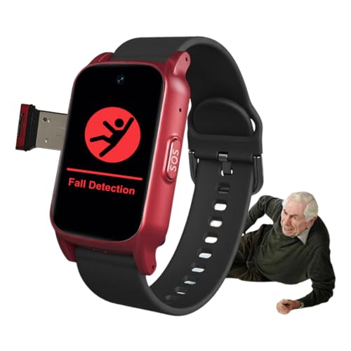 VCYEX Bracciale Salvavita Anziani, Intelligente Con Rilevamento Delle Cadute Bracciale