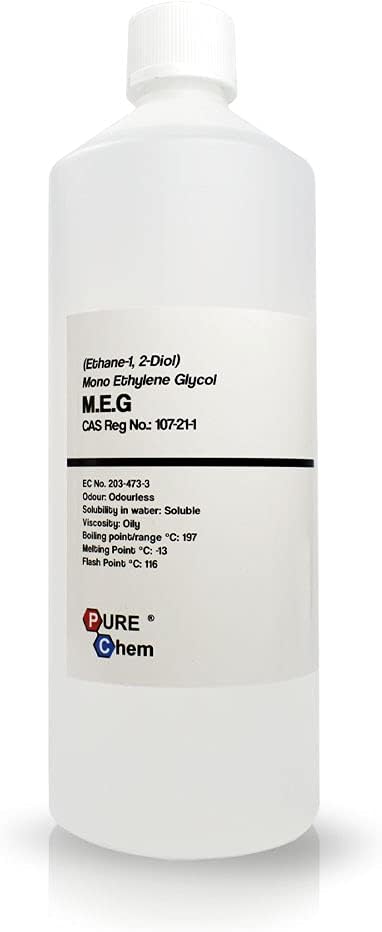 MEG MONOETHYLENE GLYCOL 1 Litre - PureChem