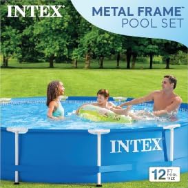 Miniatura 5 de Intex Easy - Piscina con marco de metal con bomba de filtro Sistema de filtrado Beige