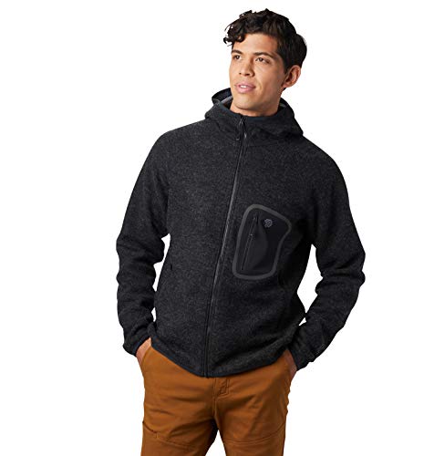 Mountain Hardwear Men's Hatcher Full Zip Hoody - Black - Medium