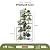 Bamworld Plant Stand Indoor Plant Stands Wood Outdoor Tiered Plant Shelf for Multiple Plants, 3 Tiers 7 Potted Ladder Plant Holder Table Plant Pot Stand for Window Garden Balcony Living Room 05futi