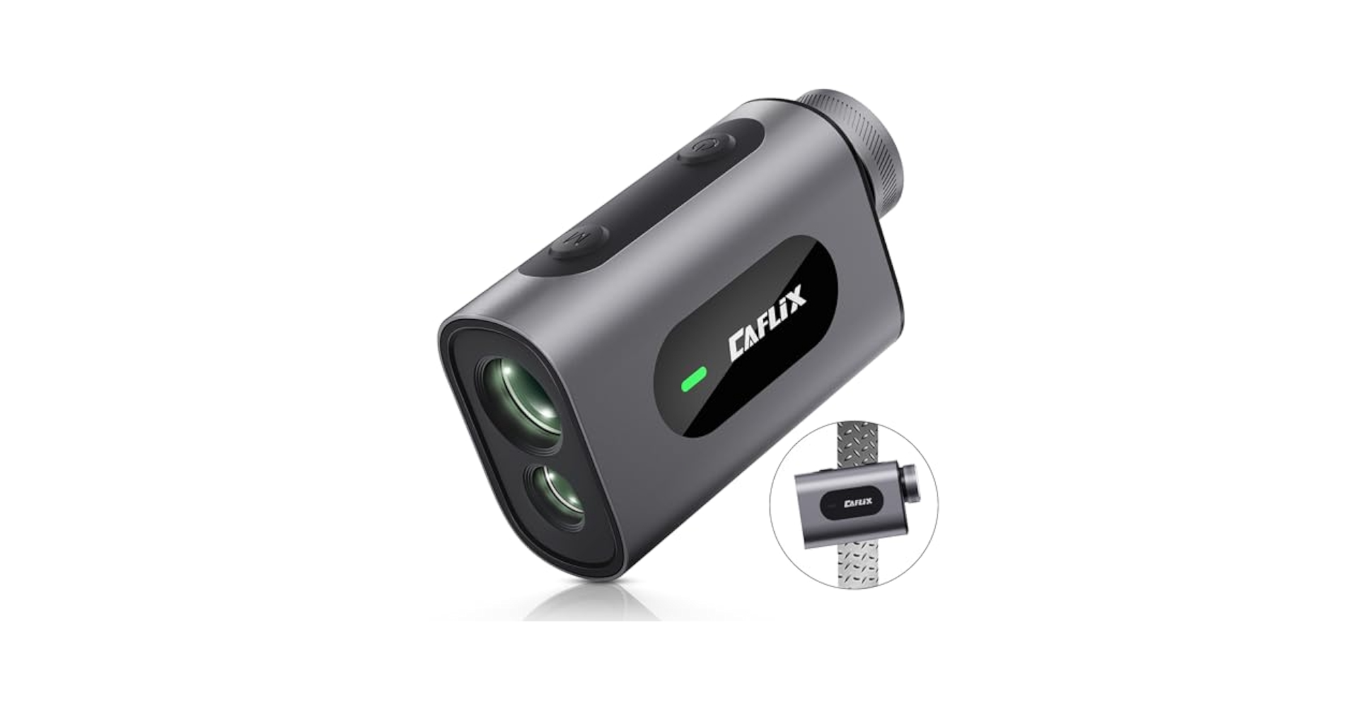CAFLIX ゴルフレーザー距離計 3~1000m/1093yd対応 小型 軽量 Amazon.co.jp: CAFLIX ゴルフレーザー距離計 3~1000m/1093yd対応
