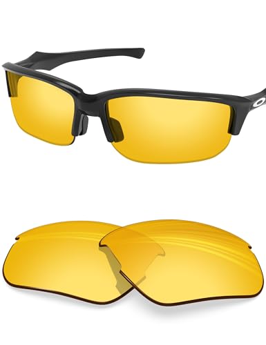 Image of BLAZERBUCK Polarized Replacement Lenses for Oakley Flak Beta OO9363 /Flak Beta Asian Fit OO9372 Sunglass