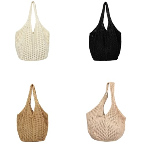 Sac de courses en crochet unique à texture douce et confortable haut de gamme
