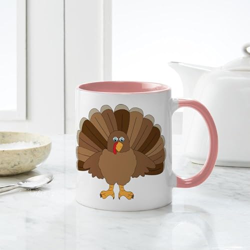 Mug Cerámico de 11 oz Thanksgiving Turkey CafePress miniatura 6